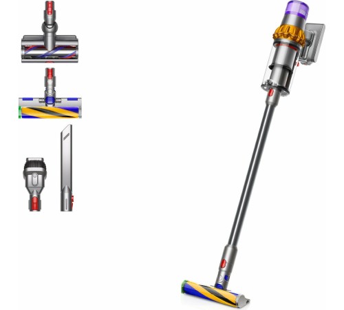 Пылесос Dyson V15 Detect absolute (SV47), yellow/nickel