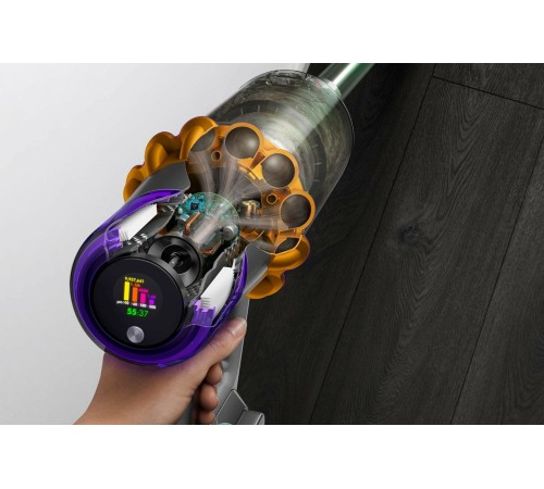 Пылесос Dyson V15 Detect absolute (SV47), yellow/nickel