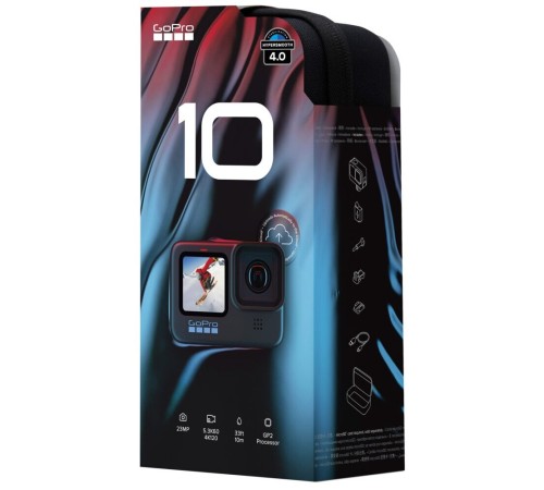 Экшн-камера GoPro HERO 10 Black
