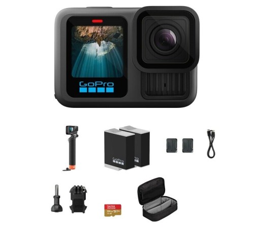 Экшн-камера GoPro HERO 13 Accessories Bundle Black