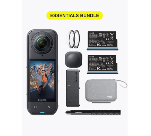Экшн-камера Insta360 X5 Essentials Bundle