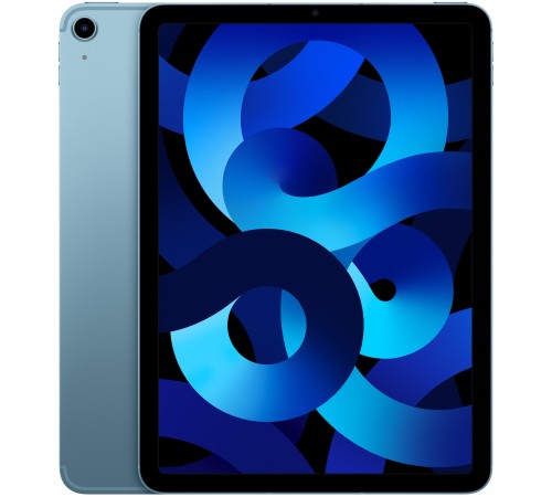 Планшет Apple iPad Air 2022 года, 256 ГБ, Wi-Fi + Cellular, синий — мощный выбор для работы и развлечений.