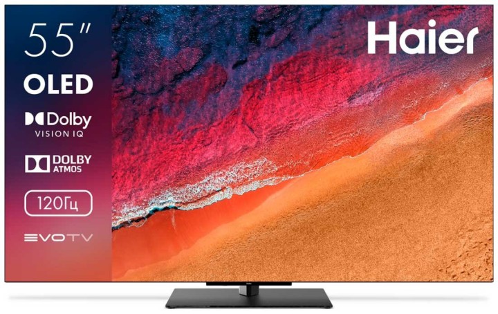 Телевизор Haier 55 OLED S9 PRO, черный