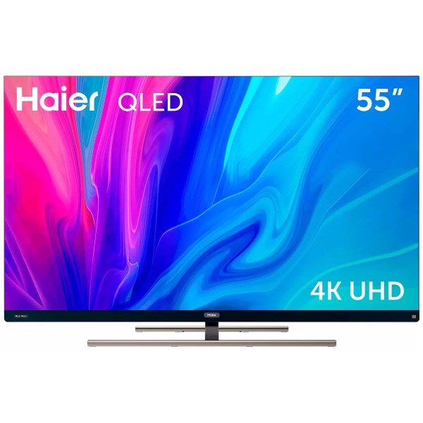 Телевизор 55 QLED 4K UHD Haier 55 Smart TV S7 Чёрный