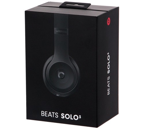 Беспроводные наушники Beats Solo 3 Wireless чёрного цвета — ваш идеальный выбор