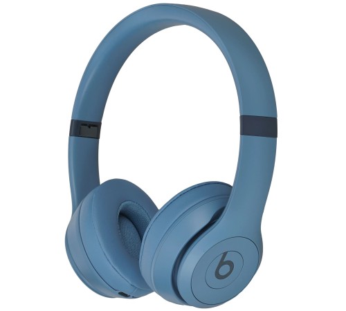 Беспроводные наушники Beats Solo 4 в цвете Slate Blue — идеальный выбор для ценителей качественного звука