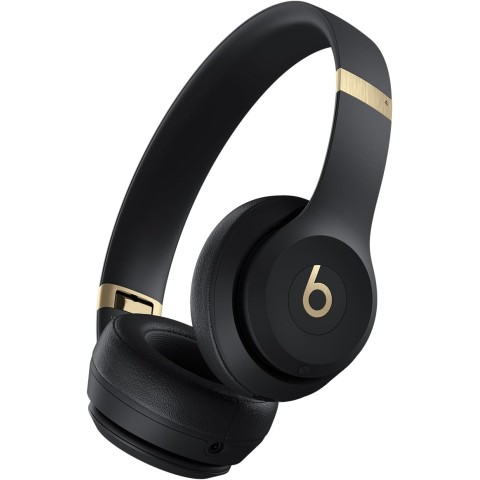 Беспроводные наушники Beats Solo 4, Black Gold (черный золотой)