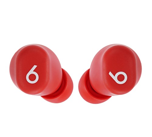 Красные беспроводные наушники Beats Solo Buds