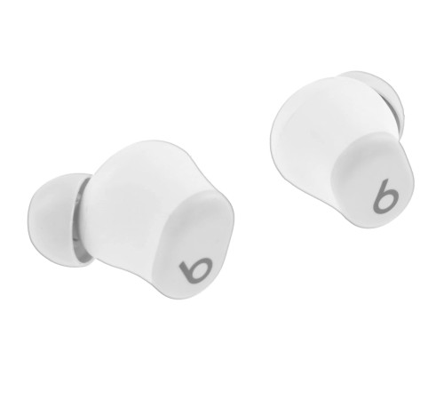 Беспроводные наушники Beats Solo Buds в сером цвете — стильный выбор для меломанов.
