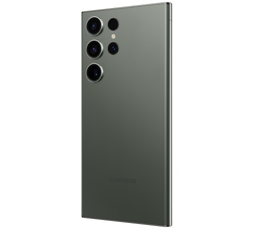 Смартфон Samsung Galaxy S23 Ultra 12/512 ГБ в зелёном цвете — мощная производительность и стильный дизайн.