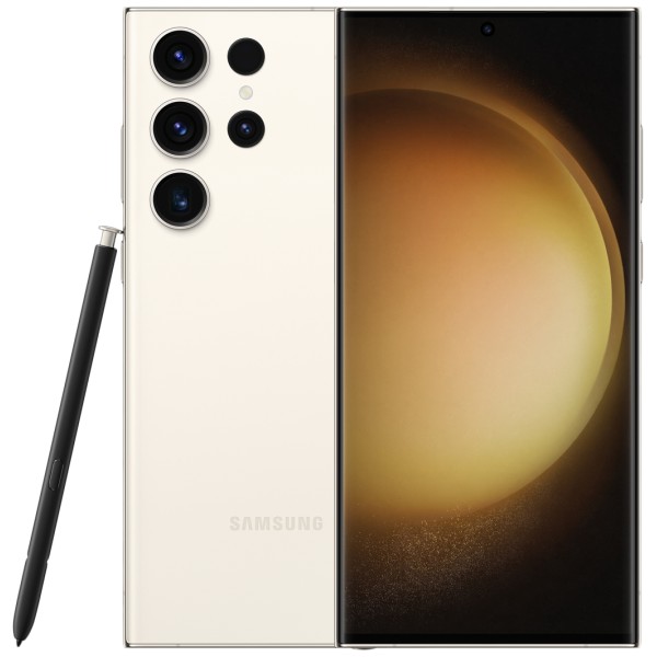 Смартфон Samsung Galaxy S23 Ultra 12/512 ГБ, кремовый