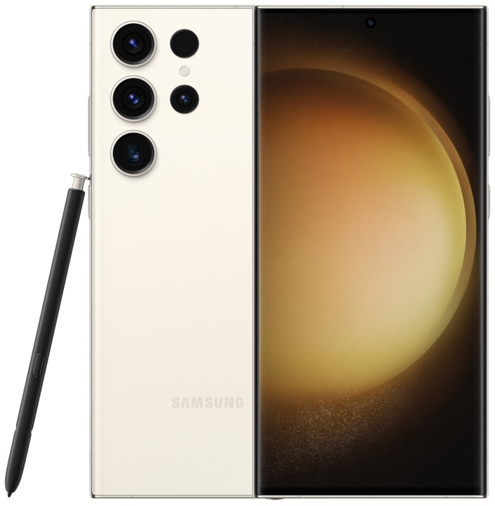 Смартфон Samsung Galaxy S23 Ultra 12/512 ГБ, кремовый