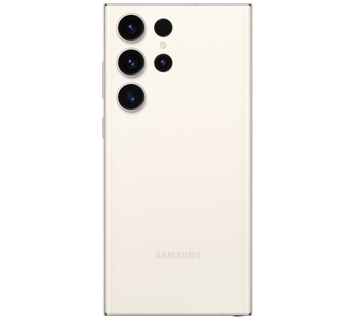 Смартфон Samsung Galaxy S23 Ultra 12/512 ГБ в кремовом цвете — мощная производительность и стильный дизайн.