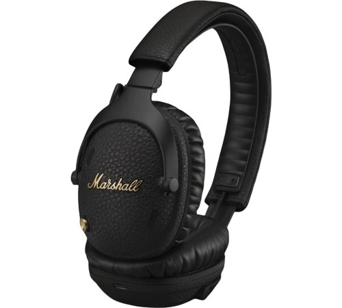 Беспроводные наушники Marshall Monitor III в чёрном цвете — идеальное звучание в каждом треке.