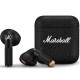 Беспроводные наушники Marshall Minor IV в чёрном цвете — стильный выбор для истинных ценителей звука.