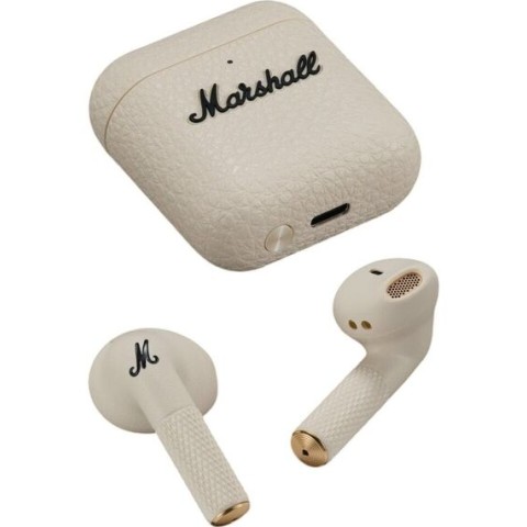 Беспроводные наушники Marshall Minor IV, кремовый