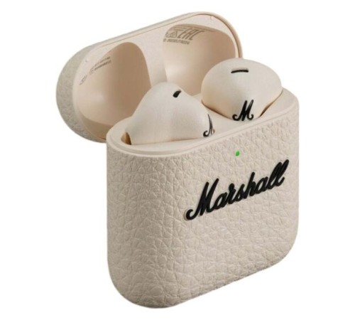 Беспроводные наушники Marshall Minor IV в кремовом цвете — улучшенный звук и стиль