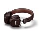Беспроводные наушники Marshall Major IV в коричневом цвете: мощный звук и стиль