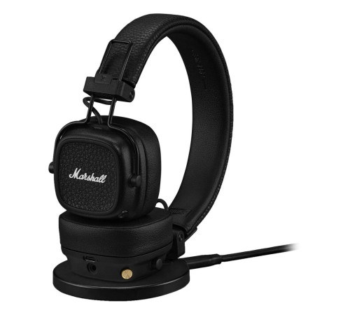 Беспроводные наушники Marshall Major V чёрного цвета — погрузись в звук
