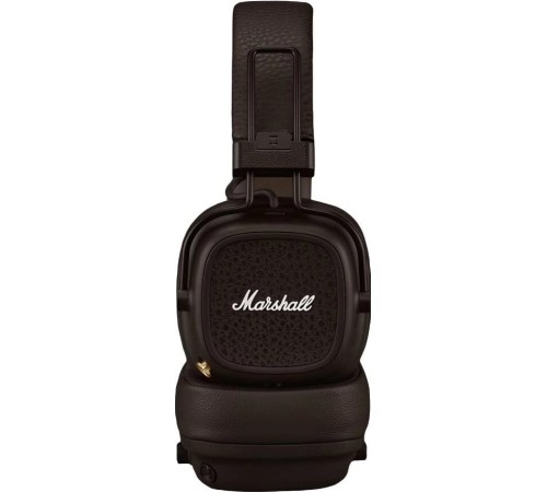 Беспроводные наушники Marshall Major V в коричневом цвете — идеальный выбор для ценителей звука.