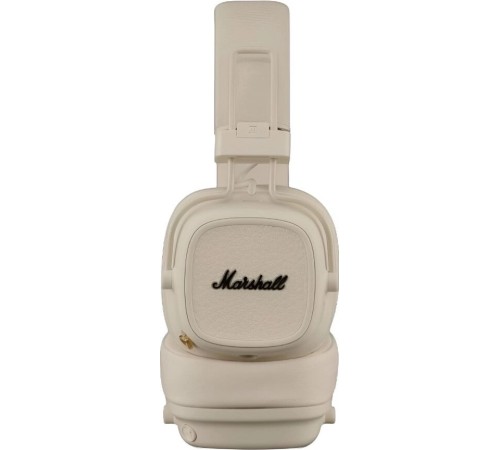 Беспроводные наушники Marshall Major V в кремовом цвете: качественный звук и стиль