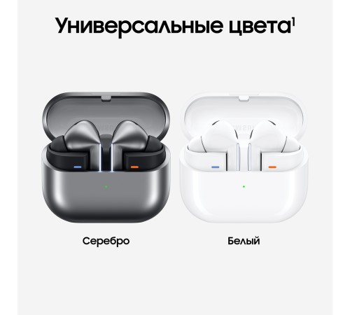 Беспроводные наушники Samsung Galaxy Buds 3 Pro в серебристом цвете
