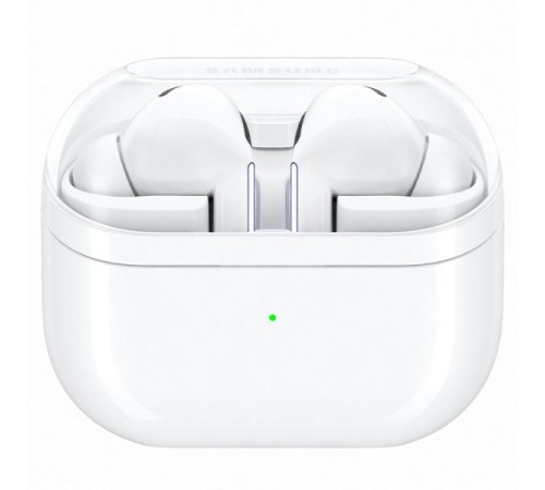 Беспроводные наушники Samsung Galaxy Buds 3 Pro в белом цвете: стильный выбор для музыки и звонков.