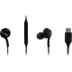 Проводные наушники Samsung EO-IC100 с разъемом Type-C, черный цвет
