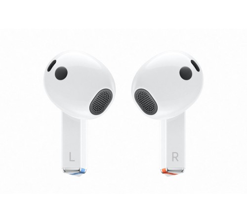 Беспроводные наушники Samsung Galaxy Buds 3 белого цвета — стильный выбор для музыки и звонков.