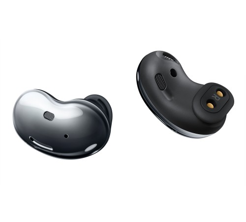 Беспроводные наушники Samsung Galaxy Buds Live в цвете mystic black: стильный выбор для ценителей качества.