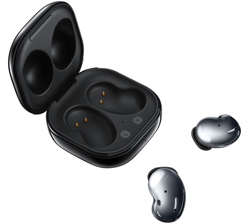 Беспроводные наушники Samsung Galaxy Buds Live в цвете mystic black: стильный выбор для ценителей качества.