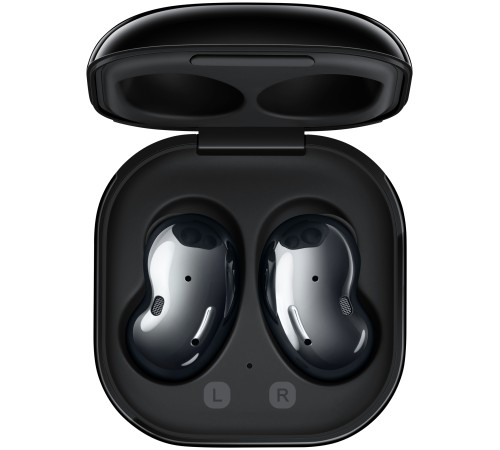 Беспроводные наушники Samsung Galaxy Buds Live в цвете mystic black: стильный выбор для ценителей качества.