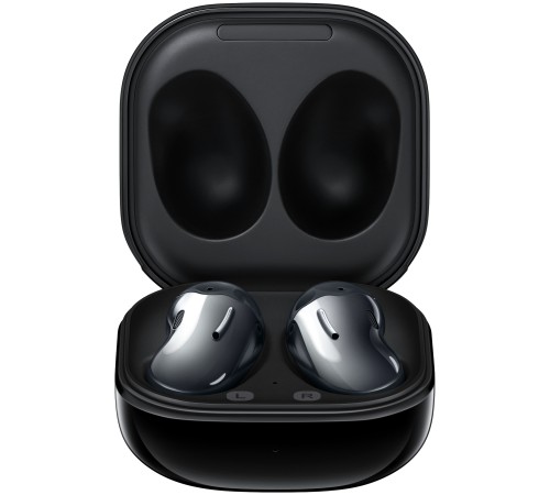 Беспроводные наушники Samsung Galaxy Buds Live в цвете mystic black: стильный выбор для ценителей качества.