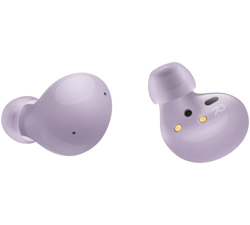 Беспроводные наушники Samsung Galaxy Buds2 в фиолетовом цвете — стильный выбор для меломанов.
