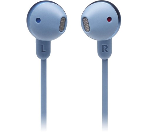 Беспроводные наушники JBL 215BT синего цвета — качественный звук в каждом треке.