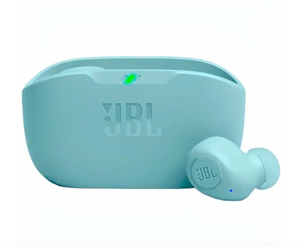 Беспроводные наушники JBL Wave Buds, мятный