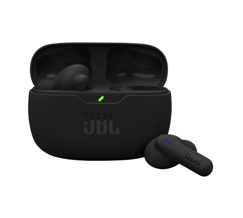 Беспроводные наушники JBL Wave Beam 2 в чёрном цвете — мощный звук в стильном дизайне