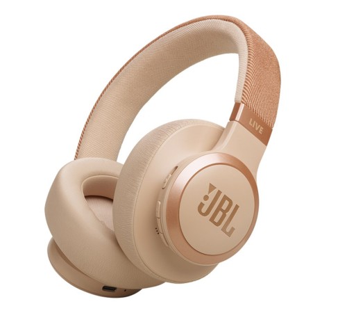 Беспроводные наушники JBL Live 770NC в золотом цвете: качественный звук и комфорт