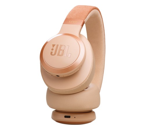 Беспроводные наушники JBL Live 770NC в золотом цвете: качественный звук и комфорт