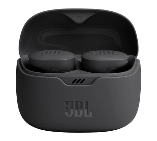 Беспроводные наушники JBL Tune Buds в чёрном цвете: качественный звук в каждом движении.