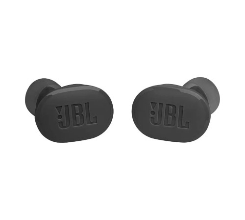 Беспроводные наушники JBL Tune Buds в чёрном цвете: качественный звук в каждом движении.