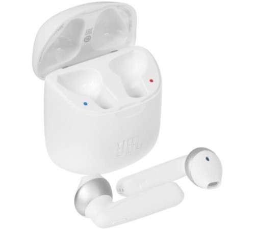 Беспроводные наушники JBL Tune 225 TWS белого цвета — стильный выбор для музыки на ходу.