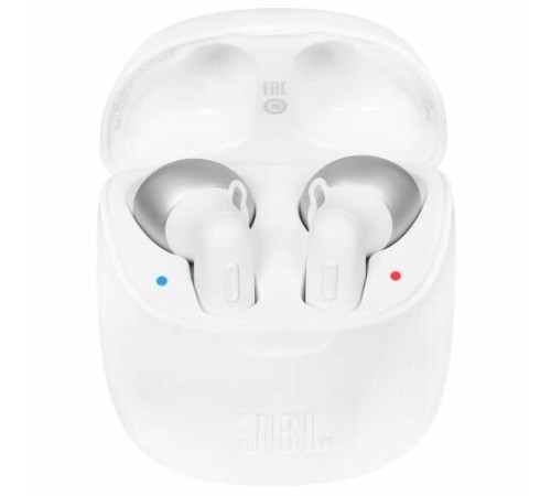 Беспроводные наушники JBL Tune 225 TWS белого цвета — стильный выбор для музыки на ходу.