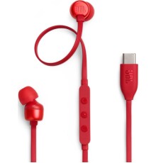 Проводные наушники JBL Tune 310C (JBLT310CRED), красный