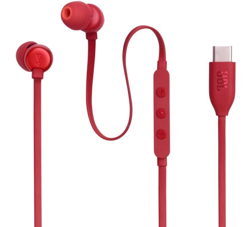 Проводные наушники JBL Tune 310C (JBLT310CRED), красный
