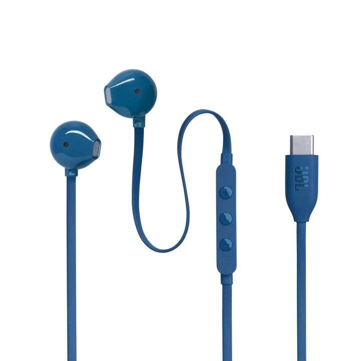 Проводные наушники JBL Tune 305C (JBLT305CBLU), синий