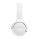 Беспроводные наушники JBL Tune 520BT белого цвета — стильный выбор для музыки.