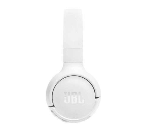 Беспроводные наушники JBL Tune 520BT белого цвета — стильный выбор для музыки.