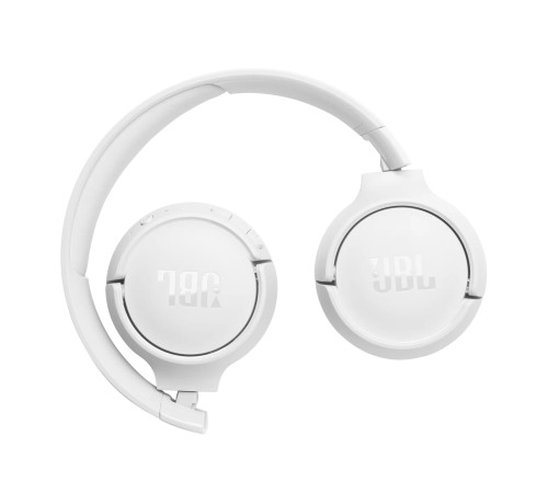 Беспроводные наушники JBL Tune 520BT белого цвета — стильный выбор для музыки.
