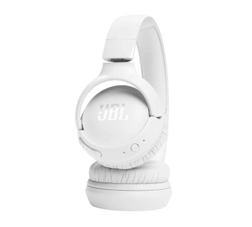 Беспроводные наушники JBL Tune 520BT белого цвета — стильный выбор для музыки.